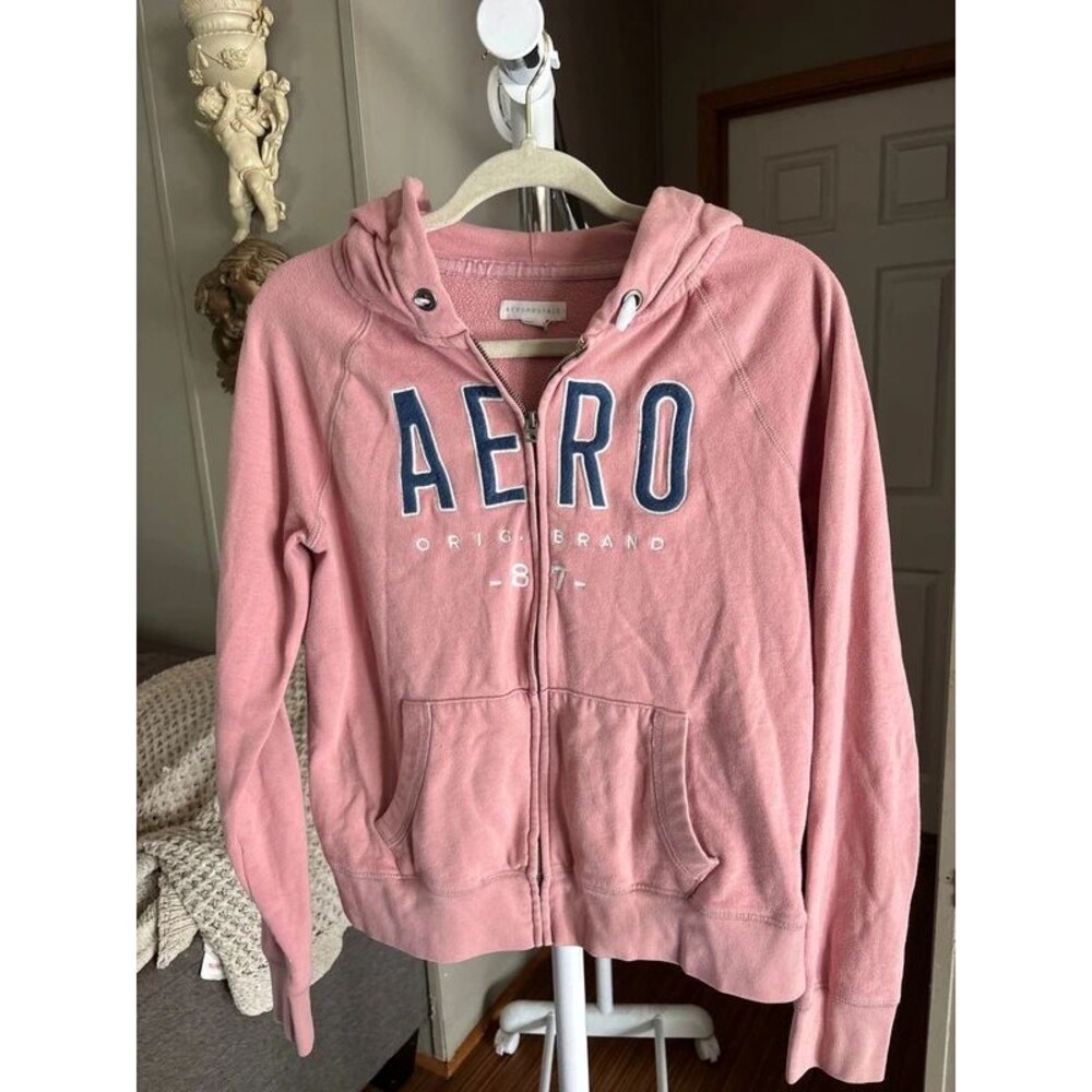 Aeropostale zip up hoodie size large